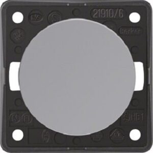 Berker Wipp-Schalter grau mit Schraubklemmen 936562507 – Bild 1