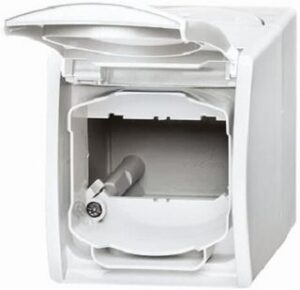 Busch-Jaeger Gehäuse für Steckv. ocean AP alpinweiss 1758WN-54 – Bild 1