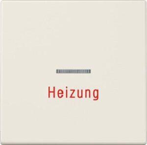 Jung Wippe mit Kalo.u.Aufschr. (LS990) weiss LS990H – Bild 1