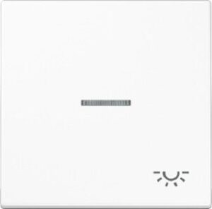 Jung Wippe Kontroll LS990 mit Linse Symbol Licht alpinws LS990KO5LWW – Bild 1