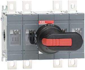 ABB Lasttrenner 250A 4polig front OT250E22P – Bild 1