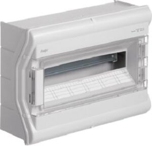 Hager Verteiler 18 PLE UV-stabil Vector IP65 ohne Leitungseinführung VE118SN – Bild 1