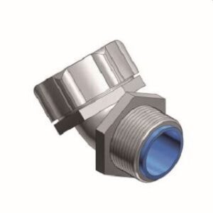 ABB Schlauchverschraubung 25mm 45° abgewinkelt Metall 3/4 Zoll 7344-TB – Bild 1