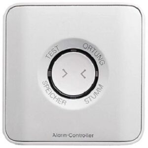 Busch-Jaeger Funk-Alarmschalter AP-Montage 90x90x23mm 868MHz weiss 6824/11-84 – Bild 1