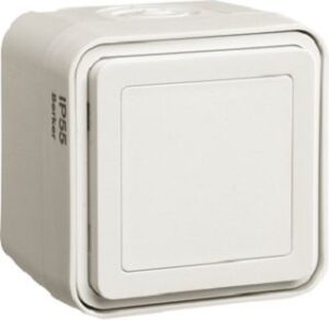 Berker Blindverschluss-AP polarweiß 42903512 – Bild 1