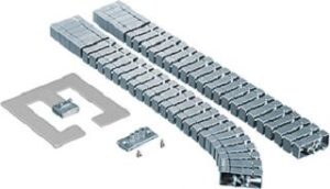 Bachmann Kabelschlange Flex II Set schwarz - flexibles Kabelführungssystem zur o 930.022 – Bild 1