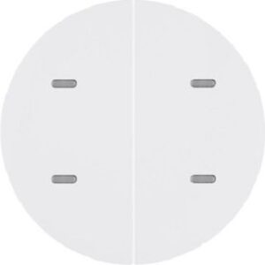 Berker Tastsensor 2-fach polarweiß glänzend 80162869 – Bild 1