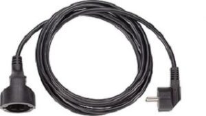 Bachmann Schuko Verlängerung 10m schwarz H05VV-F 3G1,5 mit Typ 30 + 34 341.189 – Bild 1