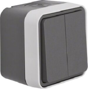 Berker Serienschalter lichtgrau 30753505 – Bild 1