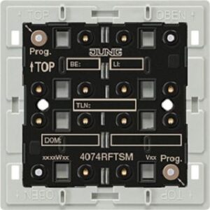 Jung KNX Funk-Tastsensor Modul 4-fach 4074RFTSM – Bild 1