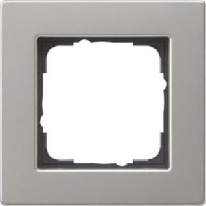 Gira Abdeckrahmen 1-fach E2 Edelstahl 0211335 – Bild 1