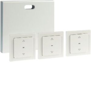 Hager coviva Smartbox Paket inkl. 3xFunk Jalousie-Taste Q.1/Q.3 TKK621 – Bild 1
