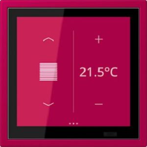 Jung KNX Raumcontroller LS TOUCH, NaV rouge rubia LCZ459BFD1S230 – Bild 1