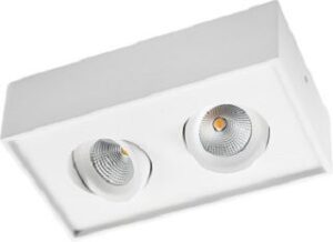 SG Leuchten CUBE DIMTOWARM weiß 2x6W LED 2000-2 800K 906231 – Bild 1