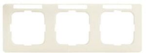 Busch-Jaeger Rahmen 3-fach Duro 2000 SI waagerecht weiss 1733NSKA-212 – Bild 1