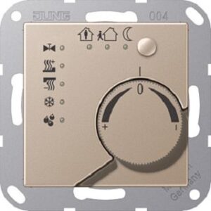 Jung KNX Stetigregler mit TasterSchnittstelle 4-fach champagner A2178TSCH – Bild 1