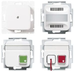 Busch-Jaeger Rufset mit Akkupuffer  Beschriftungsfeld:51x10mm Reflex SI 1510UJ-214 – Bild 1