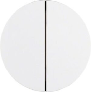 Berker Taste 2-fach polarweiß glänzend 85142139 – Bild 1