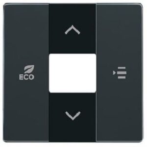 Busch-Jaeger Zentralscheibe, anthrazit,  ABB-free@home, Abdeckungen future linear 6236-81 – Bild 1