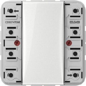 Jung KNX Tastsensor Modul4-fach Standard Abdeckung transparent CD5074TSM – Bild 1