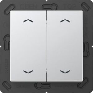 Jung Funk-Wandsender 4kan. EnOcean mit Pfeil-Symbolen auf/ab ENOA595MPAL – Bild 1