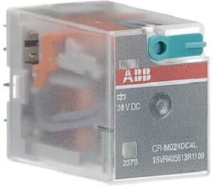 ABB Interface-Relais 24VDC steckbar 4 Wechsler CR-M024DC4L – Bild 1