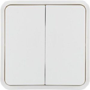 Berker Wippe 2-fach, polarweiß 30553542 – Bild 1