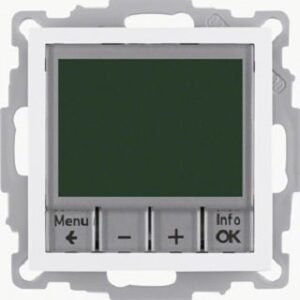 Berker Temperaturregler weiß mit Schließer 20441909 – Bild 1