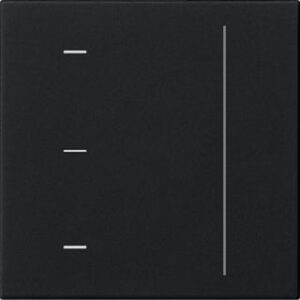 Gira S3000 Touchaufsatz System 55 Schwarz matt 5365005 – Bild 1