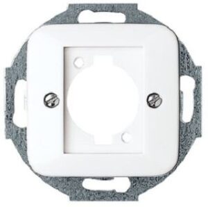 Busch-Jaeger Zentralscheibe XLR-Steckv. Reflex SI alpinweiss 2553-214 – Bild 1