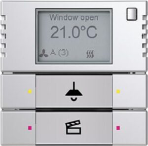 Busch-Jaeger Bedienelement 2/4-fach mit RTR 6128/28-866 – Bild 1