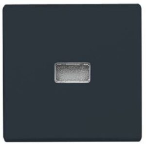 Busch-Jaeger Wippe rote Kalotte IP44 Allwetter anthrazit 2107-35 – Bild 1