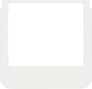 Berker Rahmen abgerundet polarweiß 13192189 – Bild 1