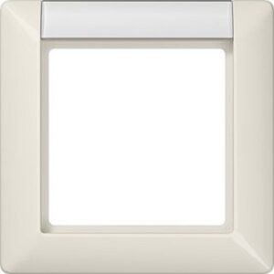Jung Rahmen 1-fach AS 500 weiss mit Schriftfeld AS581NA – Bild 1