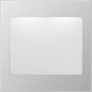 Jung LED-Lichtsignal RGB LS-des. beschr. mit Folie aluminium AL2539RGB – Bild 1