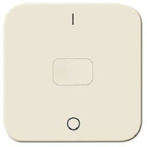 Busch-Jaeger Wippe geschlossen Duro 2000 SI weiss 2544-212 – Bild 1