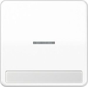 Jung Wippe für Kontrollsch. alpinweiss mit Schriftfeld 7x57mm CD590NAKO5WW – Bild 1