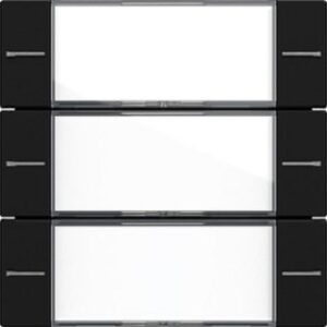 Gira Wippenset 3-fach BSF Tastensor 4 System 55 Klar/Schwarz matt 5773005 – Bild 1