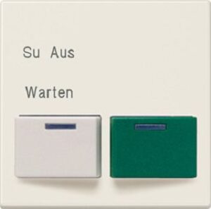 Jung Abdeckung für Ackermann Anwesenheits-/Quittierungstaste A642B-2 – Bild 1