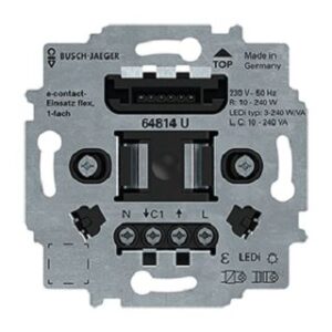Busch-Jaeger e-contact-Einsatz flex 2-L 1S UP LEDi:3-240VA 64814U – Bild 1