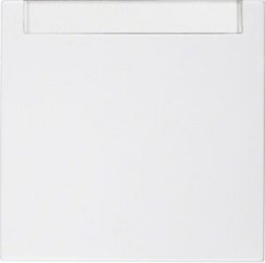 Berker Wippe polarweiß glänzend mit Beschriftungsfeld 16268989 – Bild 1