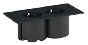 Bachmann DUE 2xSchuko Strom 2,0m AEH 929.000 – Bild 1