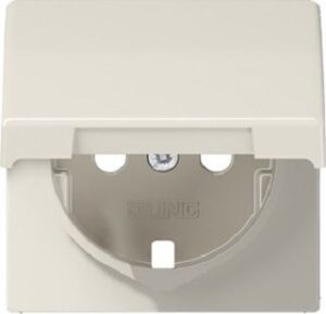 Jung Klappdeckel mit SCHUKO Topf AS1520KLPL – Bild 1