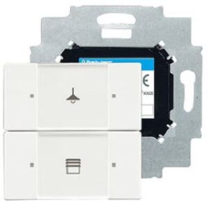 Busch-Jaeger Bedienelement 2-fach mit integriertem Busankoppler 6126/01-884 – Bild 1