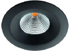 SG Leuchten LED-Downlight 7W 610lm Uniled IsoSafe Airtight 2700K schwarz IP66 904223 – Bild 1