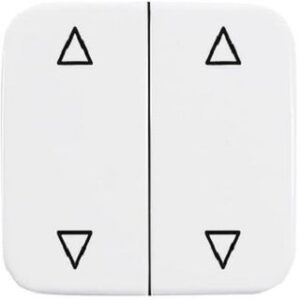 Busch-Jaeger Wippe für Jalousietaster alpinweiss 2505JA/02-214 – Bild 1