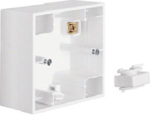 Berker AP-Gehäuse 1-fach polarweiß 10417009 – Bild 1