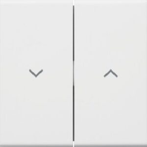 Hager Wippe Jalousieschalter Pfeilsymbol rweiss GW2A9010 – Bild 1