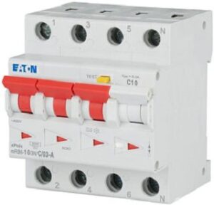 Eaton (Moeller) FI/LS Kombination 10A 300mA mRB6-10/3N/C/03-A – Bild 1