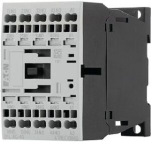 Eaton Hilfsschütz, 230 V 50 Hz, 240 V 60 Hz, S = Schließer: 4 S, Federzugkle DILAC-40(230V50HZ,240V60HZ) – Bild 1